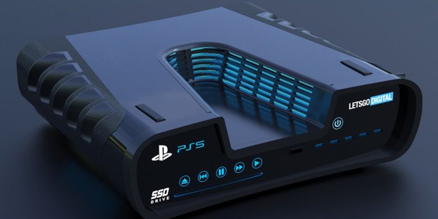 Desain PlayStation 5 Dibuat Dengan Menggunakan Dev Kit Render.